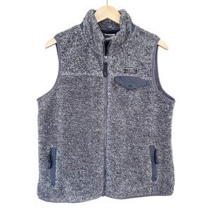 L.L. Bean Gray Fleece Vest